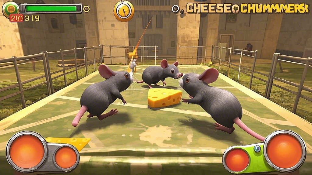 Cheese Chompers 3D Strategy